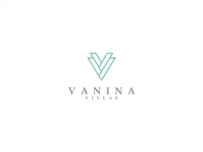 Vanina Villas branding design identity logo design logotype luxurious simple simple logo sophisticated villa