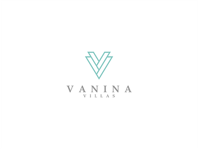 Vanina Villas branding design identity logo design logotype luxurious simple simple logo sophisticated villa