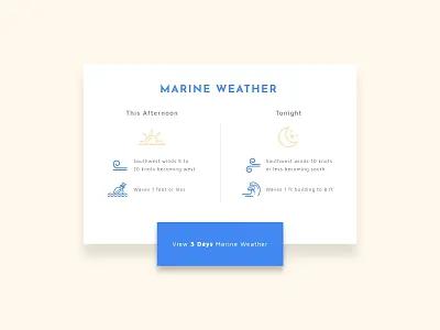 Daily Ui 037 Weather dailyui dailyui 037 marine weather ui weather weather forecast
