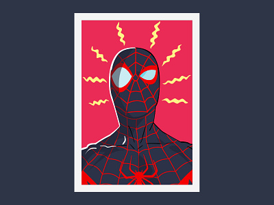 Spider Senses Tingling! adobe illustrator cc comics fan art sketch app spider man spider man stan lee vector