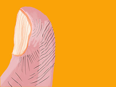My thumb... digital illustration procreate taptapmedia
