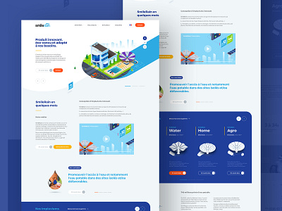 Eco product web interface design eco friendly illustration impluvium isometric ui vector web site