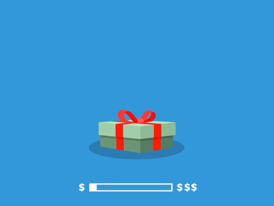 Gift Amount 2d animation animation illustration motion design motion graphic motion graphics