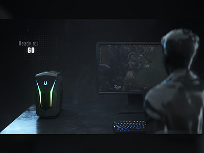 ZOTAC Gaming - Progress 3 3d 3d animation c4d gaming lighting modeling octane product visualization textures