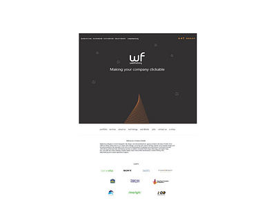 Front page design app branding clean design flat icon identity illustration logo minimal typography ui ux vector web website