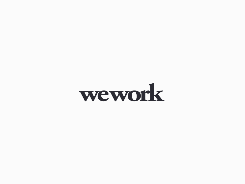 Hello Dribbble animation design flat illustration motion typography wework