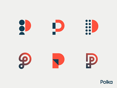 Letter P Logo Exploration branding colorful futuristic geometric gradient inspiration letter logo letter p logo collection logo design mark minimalist modern monogram set smart technology