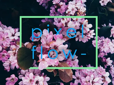 flowers branding design lettering logo love overprint type typography vector