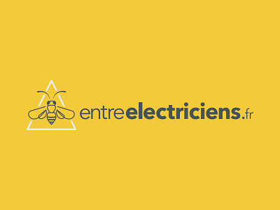 entreelectriciens.fr app branding design draw draw drawing icon icons illustration illustrator logo logodesign logodesigner logotype typography vector web