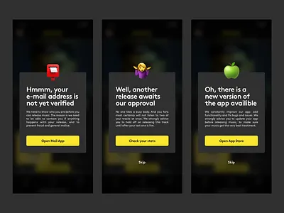 New Modals for Amuse dark ui emoji modal modals