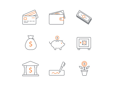 Banking Icon banking icon icon icons illustration money ui