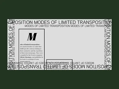 Olivier Messiaen Section 6 animation design type typography ui web website