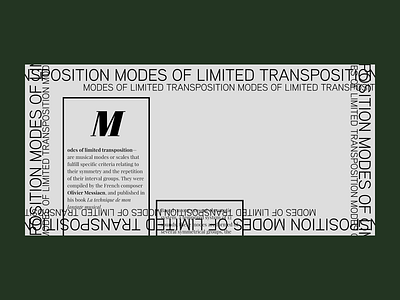 Olivier Messiaen Section 6 animation design type typography ui web website