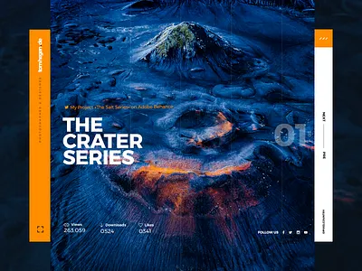 Tomhegen Website UI clean creative design header exploration interface design landing page mahakrishan modern photographer photography portafolio practise ui ui ux design uidesign uiux userinterface ux website concept websiteui