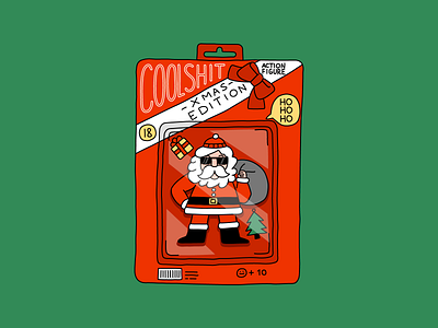 Cool Shit #18 - Christmas Special art article character christmas cool design digital illustration innovation news santa claus x mas