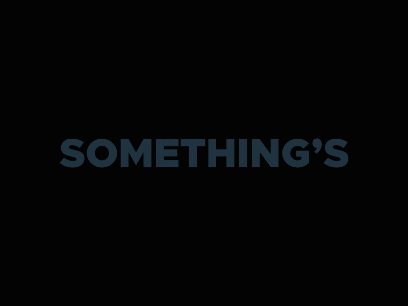 Something's Coming. Stay Tuned. after effect clean graphic design illustrator innovative surprise