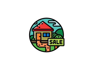 Sale badge sign icon round