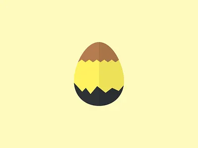 Pichu's Egg art book chocolate creative easter eggs flat graphic graphic design graphic arts minimal pichu pikachu pokemon pokemon egg