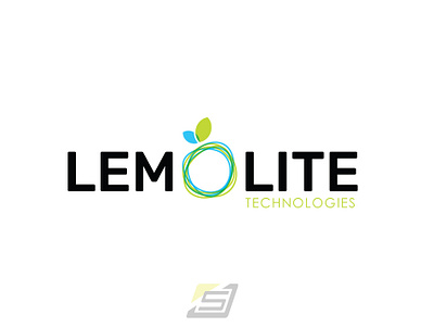 Lemolite - Agency logo agency blackbox blue century gothic clean design green icon identity lemon lime logo mark minimal rubik typography