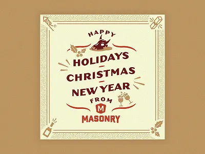 Masonry Holiday christmas holiday masonry new year texas