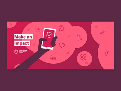 Make An Impact - Backpack Health & The Marfan Foundation health health care illustration marfan patient registry research vector