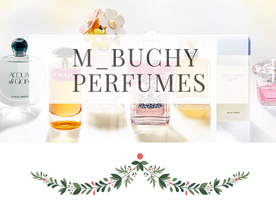 X-mas Ig poster for my client perfumes posters