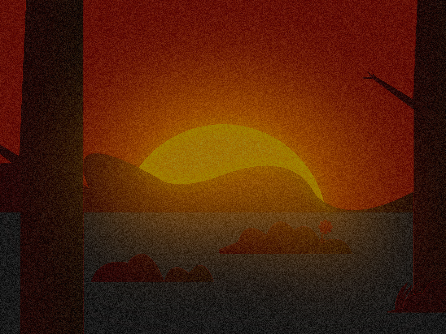 Example of Sunset Forest