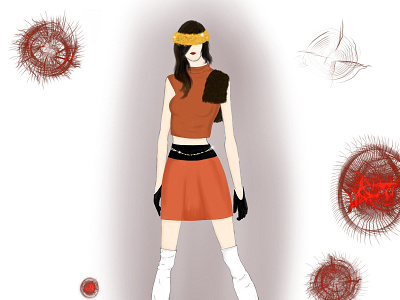 sketch7 digital digital art fashion fashion art fashion brand fashion design fashion magazine illustration illustrator investment marketing