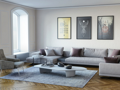 Soft Room enlightenment furniture interior light windows