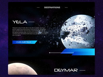 Web design At0mium 2948 Part 2 future game gradient space space art star citizen webdesign webdesigner