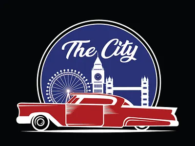 The city logo | Custom logo art blue brand branding character clean design flat icon icons identity illustration illustrator lettering logo minimal sketch type typography vector