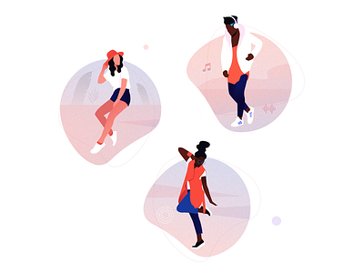 Fashion Illustration III animation app art brand branding character clean design gif icon icons illustration illustrator ios minimal typography ui ux web website