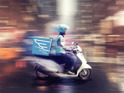 AloPeyk - On-demand Delivery for Iran ads delivery graphic design motorcycle photography