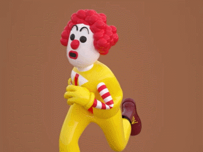 Ronald McDonald c4d oc ps