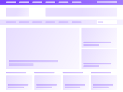 A News portal skeleton news blog news portal skeleton ux process