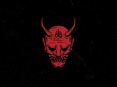 Hannya (般若) dark art demon devil hannya illustration japanese japanese mask leviathan mask oni satan tattoo vector vector art