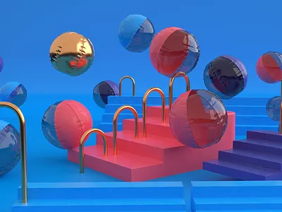 Inflatable materials 3d 3d art 3d modelling animation blender cycles feedback illustration render stockholm sweden ui vector