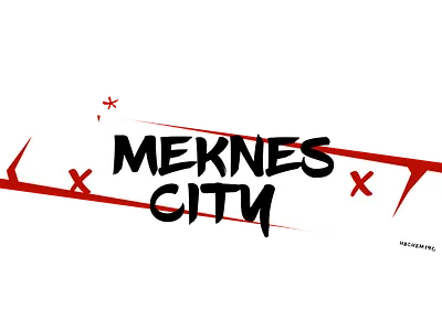 Meknes design branding brush car logo design fresh colors illustration logo logo alphabet modern typography youtube