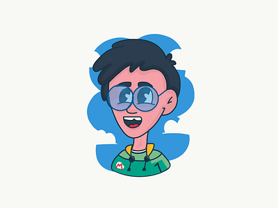 Smiling of life / Leopoldo adobe adobe animate adobe draw animation draw illustration leopoldo life smile smiley face smiling vector