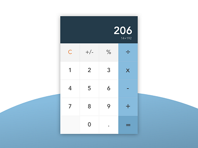 Daily UI #004 calculator dailyui dailyui 004 design sketch ui ui design