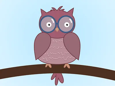 just an owl illustration owl