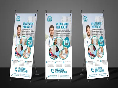 Medical Banner banner mockup banner sesign medical banner mockup