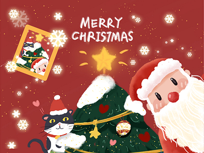 Merry Christmas merry christmas illustration