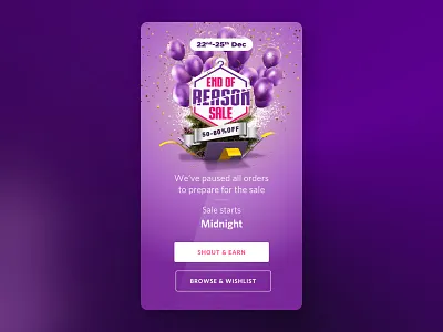 Myntra Cart Blocker design empty state icon ui ux vector