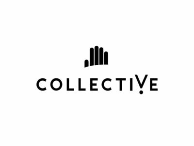 Collective design logo logotype sing social media social media platform social network vector