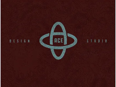 Ace Design Studio ace adam atom atomic branding design logo