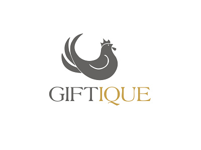 Giftique Logo antique antique logo classic design gift shop logo logo design logo design branding royal logo