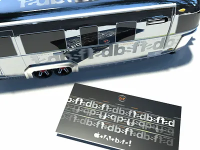 BSF Design Airstream 3d branding graphic design identity illustration logos