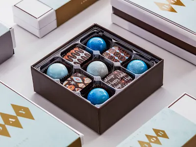 Christopher Elbow Holiday Chocolates chocolate christmas holiday mid century ornaments