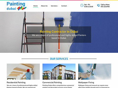 Painting Dubai house painting paint painting painting wall